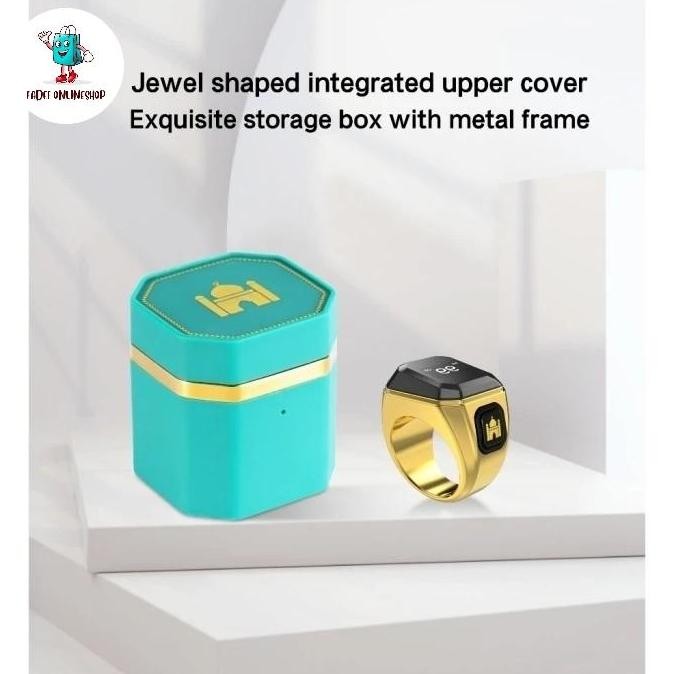 Smart Tasbih Digital Cincin Zikir Ring Aluminum Alloy Tasbih Digital Cincin Dzikir