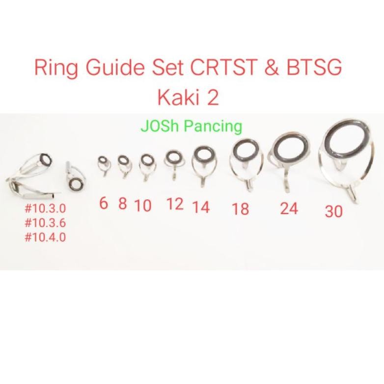 Hot Ring Guide Set Kaki 2 Mamarit Marit Joran Laut Lengkap Cincin Torzite Aza-125