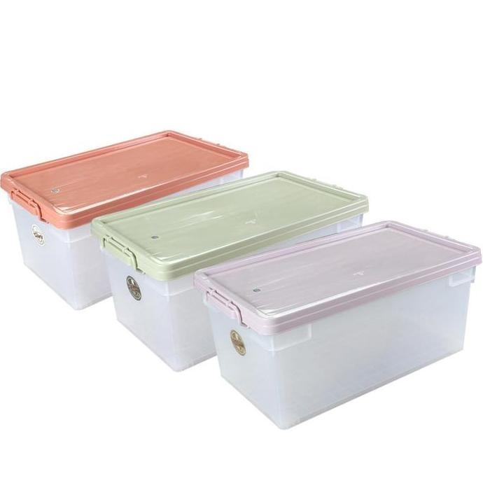 Premium Claris 1022 Container Box Plastik Nexis 66 Liter Kotak Tutup Plastik Promo