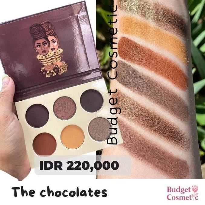 eyeshadow JUVIA'S PLACE THE CHOCOLATES MINI EYESHADOW juvias nubian warrior LAT