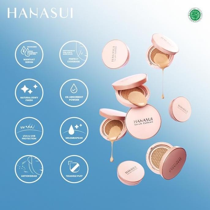 Hanasui Perfect Fit Setting Powder | Serum Cushion BPOM AS