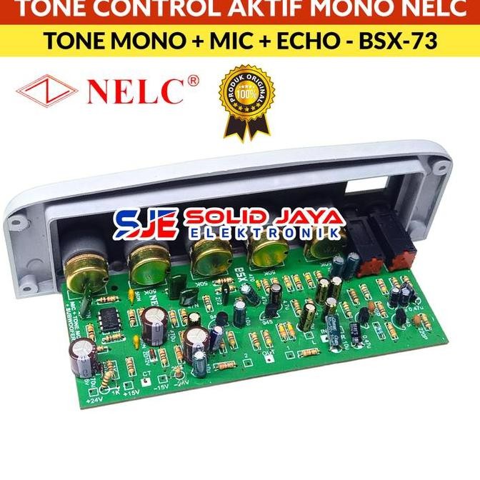 Tone Control Aktif Mono Plus Subwoofer Aktive Nelc Bsx73 Bsx-73 Bsx 73