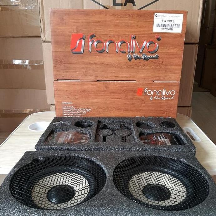 Speaker Split Fonalivo F6 Evo 2 Speaker Component Split Two Way Vox