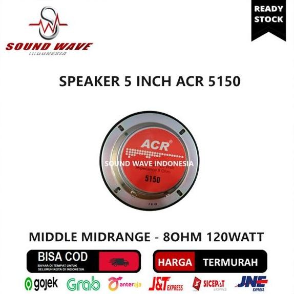 Speaker Acr 5 Inch 5150 Middle Midrange