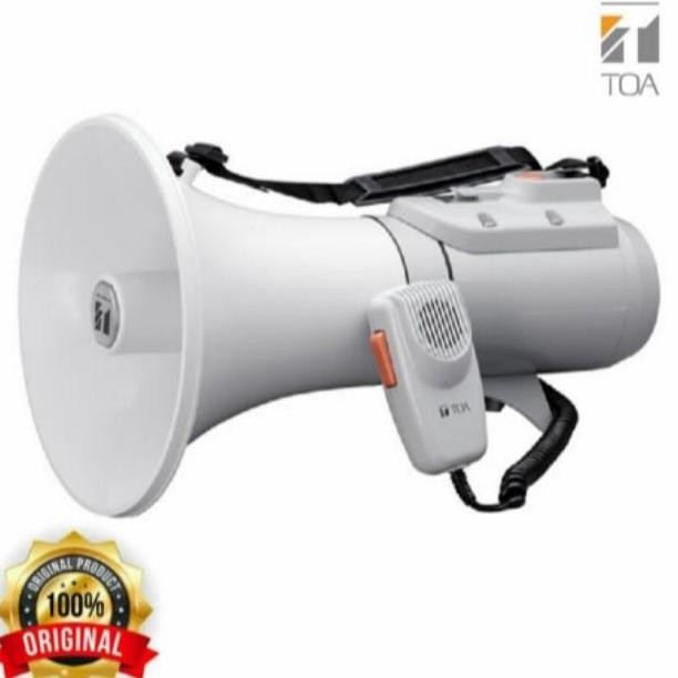 Toa Megaphone Zr 2015 S Dengan Sirene Speakers White