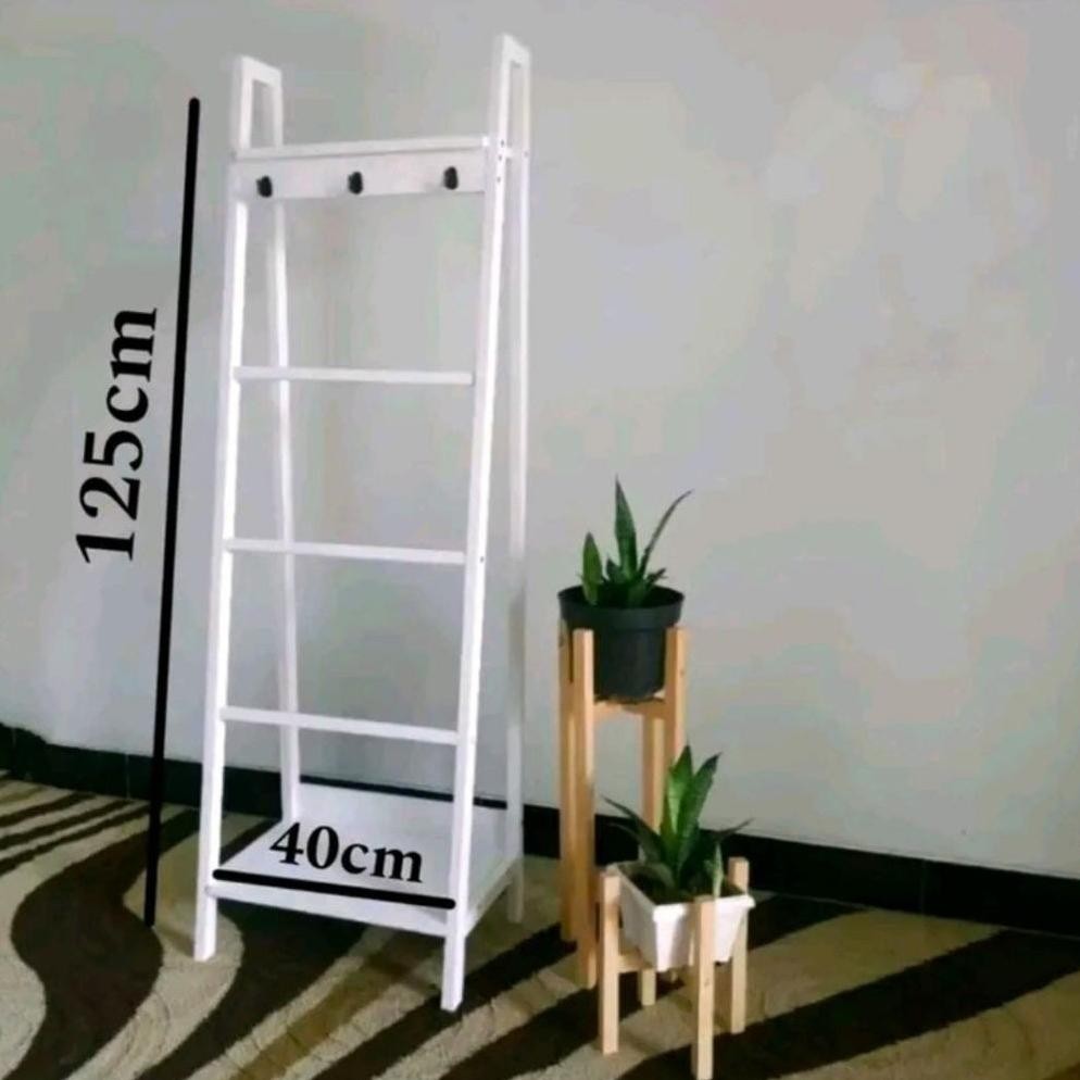 PROMO rak mukena sarung sajadah rak cantelan mukena cantelqn sarung cantelan sajadah rak kayu serbag