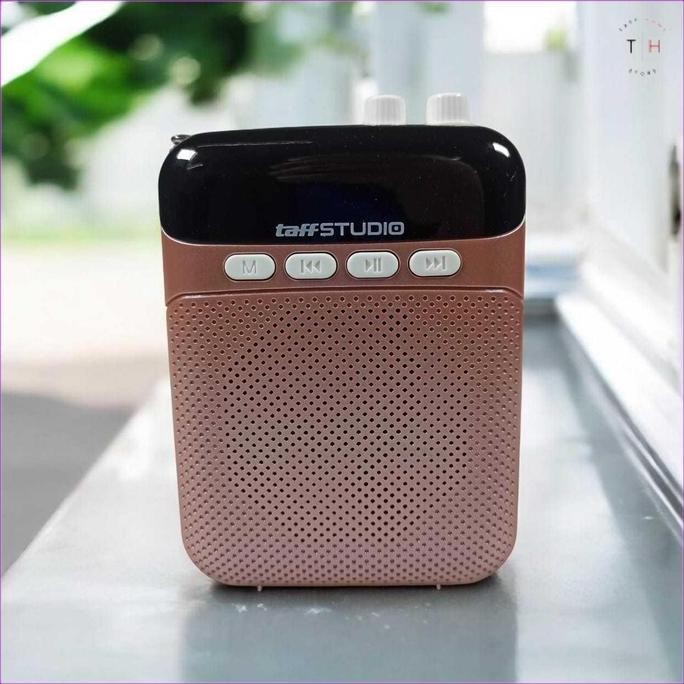 Megaphone Portable Speaker Pinggang Microphone Bluetooth Wireless