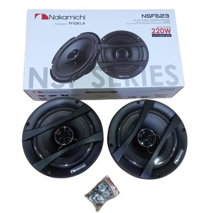 Speaker Coaxial Nakamichi Nsf623 6 Inch / Speaker Coaxial Mobil