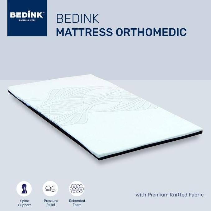 PROMO DISKON - Bedink Kasur Mattress Orthomedic Tebal 4 CM Busa Mewah Furniture Busa rebonded D50 pr