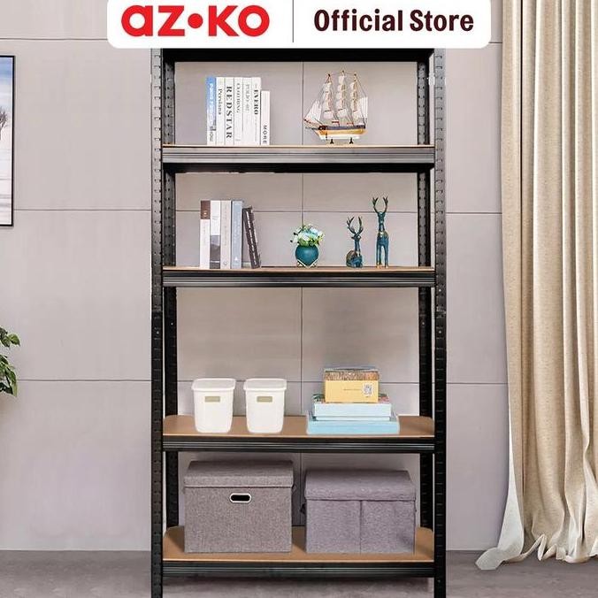 NEW - KRISBOW TORI RAK BESI 5 TINGKAT - HITAM