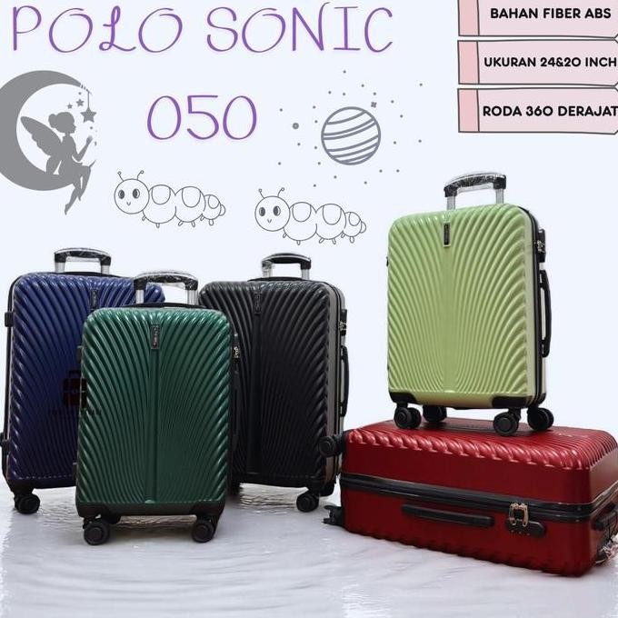 Koper Premium 24 inch 7182 POLO koper traveling , Koper pakaian,