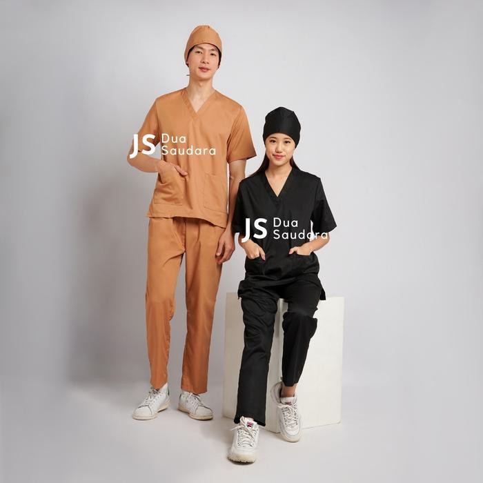 [Vol.5 ] Lengan Pendek Baju Ok  | Seragam Ok | Baju Jaga | Baju Perawat Ok | Seragam Jaga Merk Dua S