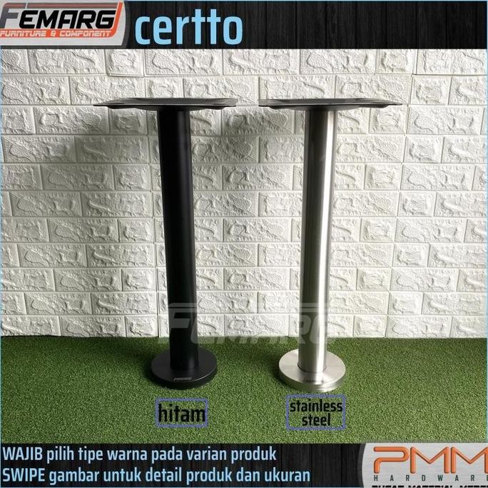 kaki meja FEMARG certto | kaki tanam fix cafe restoran foodcourt besi