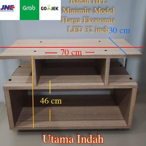 NEW - Rak tv / meja tv minimalis led 32 inch