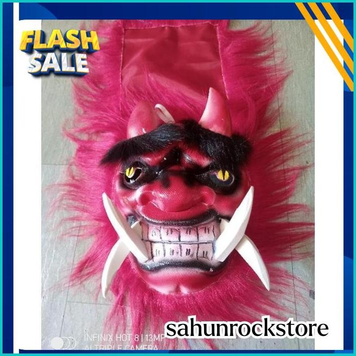 COD Buta Gedrug/Topeng Gedrug Mulut Bergerak/Topeng Buto Gedrug