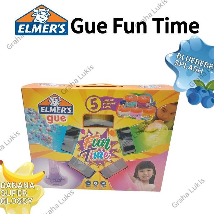 ELMERS Fun Time Gift Pack  / Set Slime Siap Pakai BIN