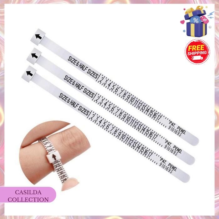 RING SIZER SET ALAT PENGUKUR UKURAN CINCIN PRIA WANITA US USA SIZE 988 PRODUK PILIHAN