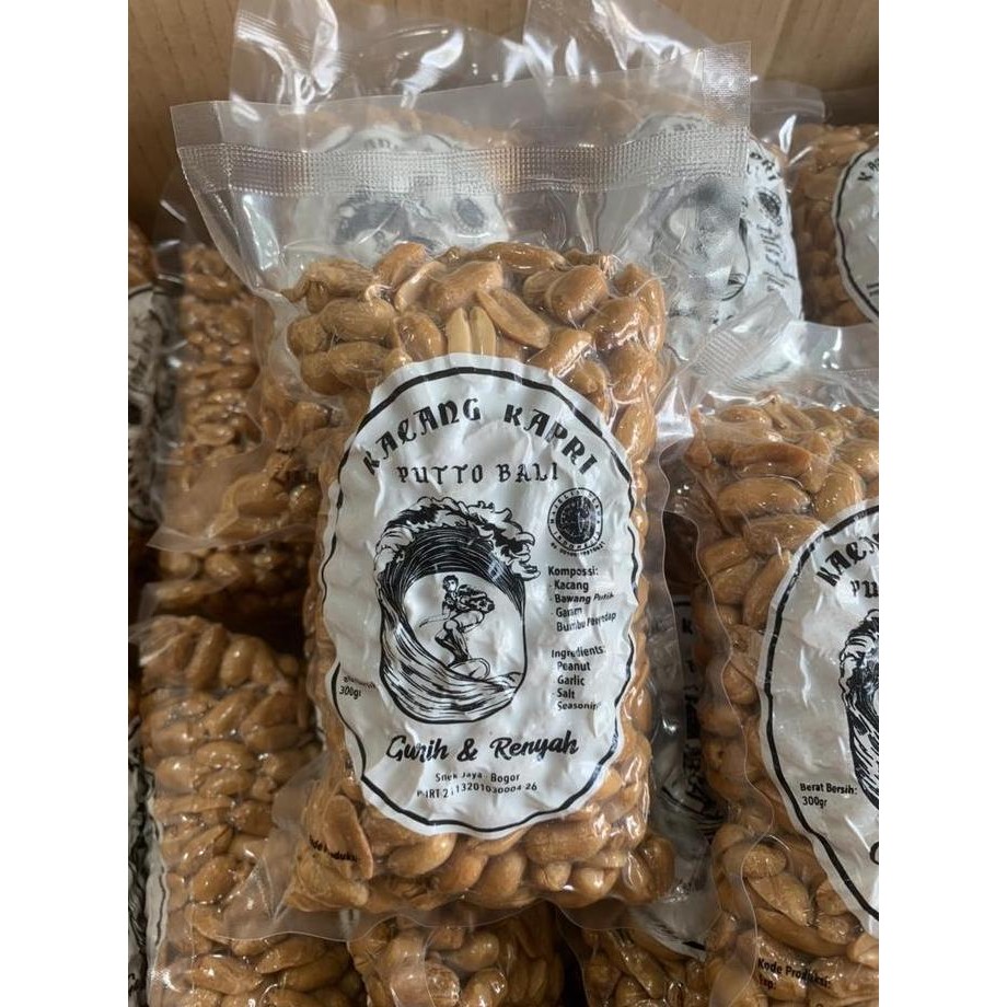 New KACANG KAPRI PUTTO BALI 300GR / KACANG KAPRI BALI
