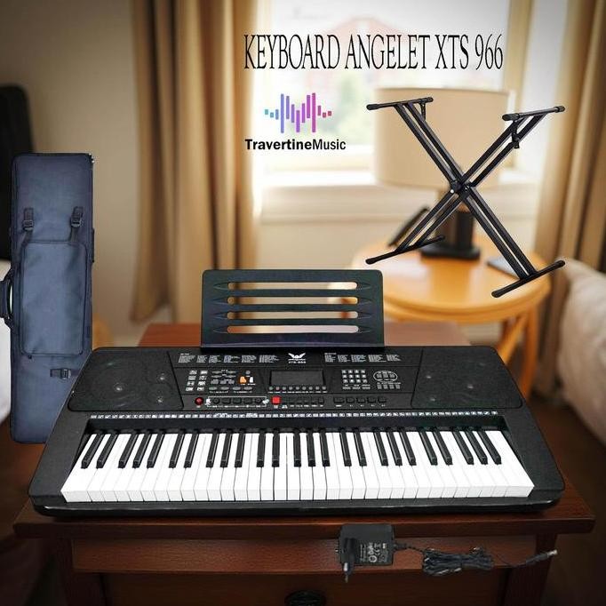 Keyboard Anak dan Dewasa tipe Angelet XTS966 XTS 966 import high quality
