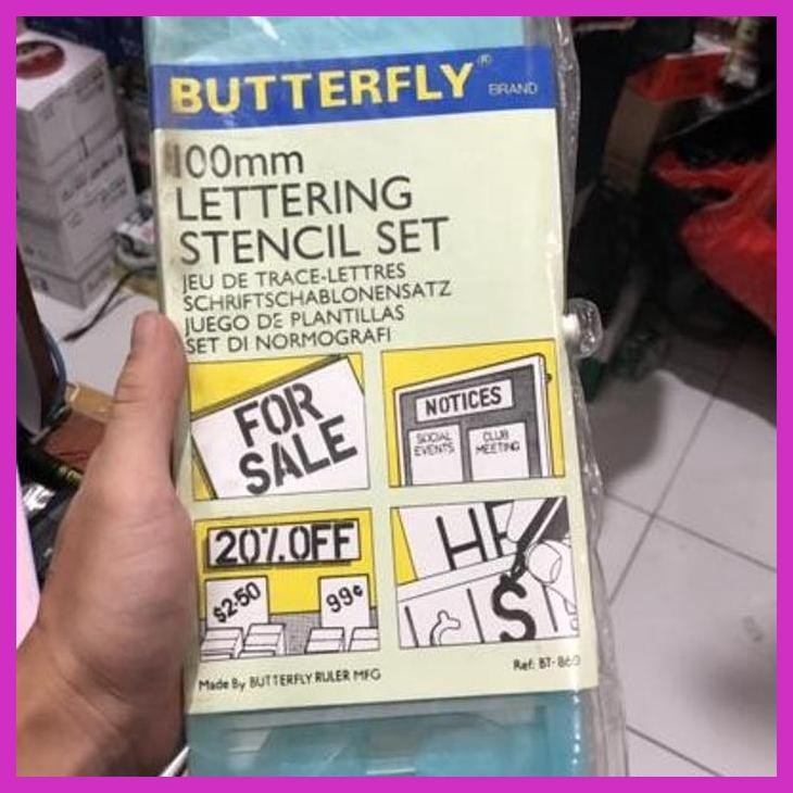 (SEKOLAH) MAL HURUF JUMBO 10 CM PER HURUF PRIVASI AMAN