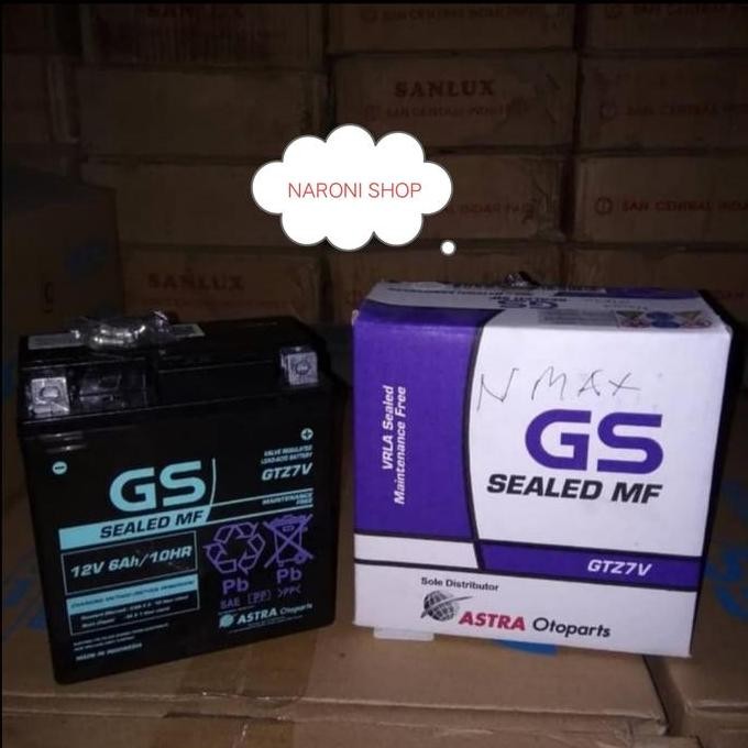 Aki Motor Vespa Primavera Piaggio Gs Astra Gtz7V Ytz7V Aki Kering Ori