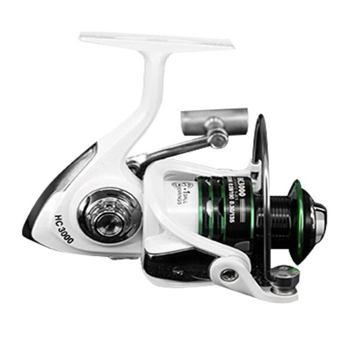 REEL HANDLE BESI HC6000 ONEWAY PUTIH 13 +1 BEARING