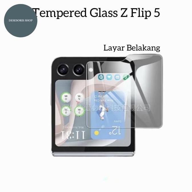 TERBARU - Tempered glass Samsung Galaxy Z Flip 5 Screen protector Z Flip 5
