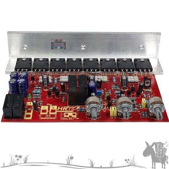 Kit Amplifier Active Aktif Hrts 2.0 2X200W 400W Power Ampli Bell