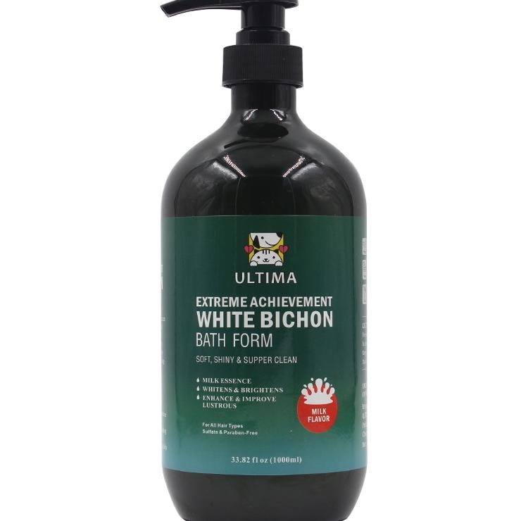 Ultima Extreme Achievement White Bichon Bath Form Shampoo 1 Ml Shampoo Anjing Bichon