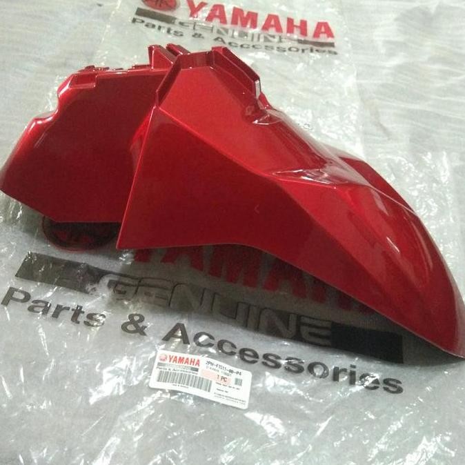 spakbor depan mio m3 merah slebor depan mio m3 merah original