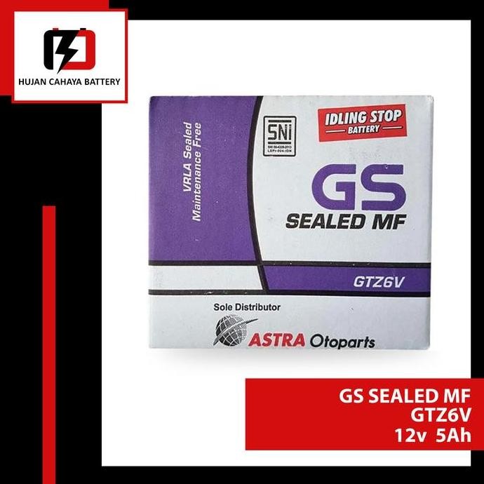 Aki Motor Suzuki Gsx-R / Satria Fu 150 / Burgman 125 - Gs Astra Gtz6V