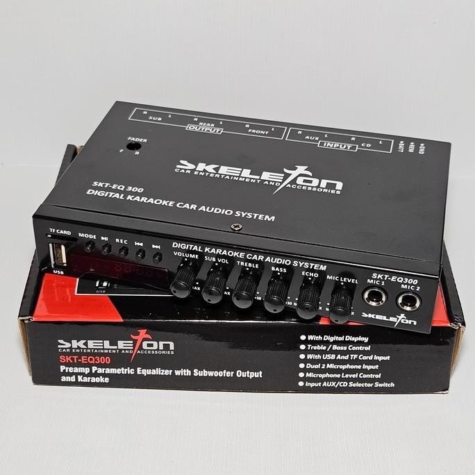 Parametrik Preamp Equalizer Karaoke Bluetooth Eq300
