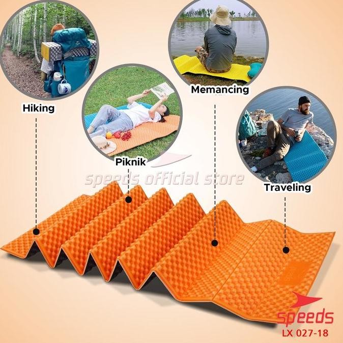 SPEEDS Matras Yoga Foam XPE Matras Lipat Foam Matras Outdoor 027-18