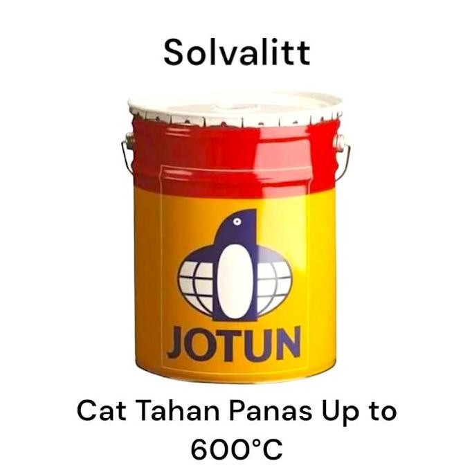 Jotun Solvalitt Aluminium 5 Liter - Cat Tahan Panas / Heat Resistant