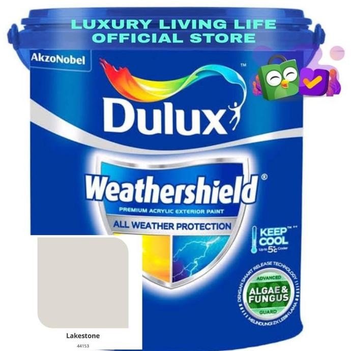 Dulux Weathershield Lakestone 2,5L Gallon Tinting Css