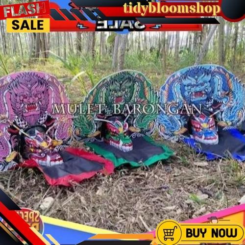 Siap Dikirim Promo Today Full Discount [Promo] Original Barongan |Barongan Versi Devil Kayu Kombinas