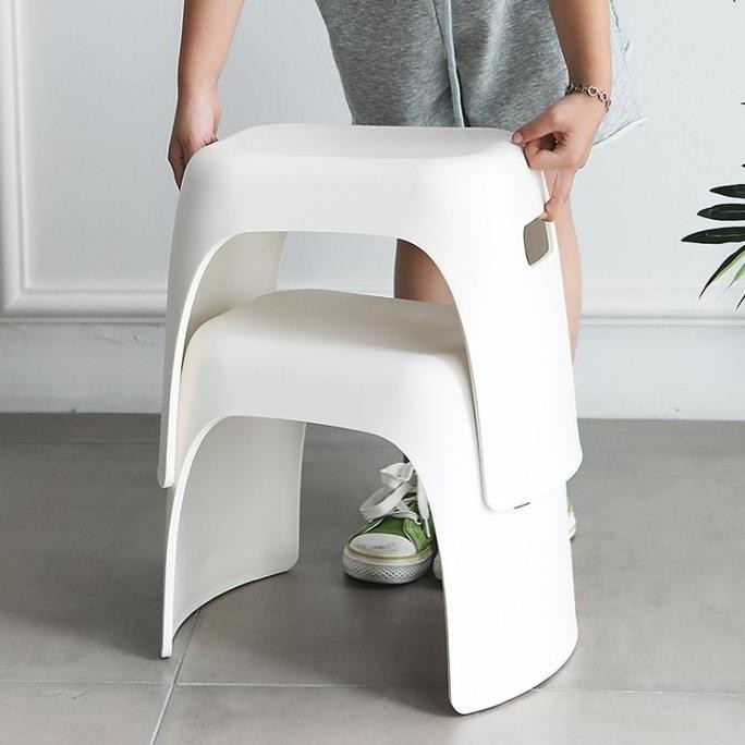 TERMURAH - ZENKursi Plastik Serbaguna Kokoh Kuat Kecil Kursi Anak Bangku Plastik Stool Dingklik