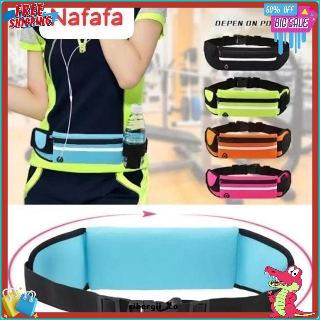 Wajib Punya Tas Pinggang Hp Olahraga Lari Jogging Sepeda/  Tas Joging Handphone Pria Wanita Tas Lari