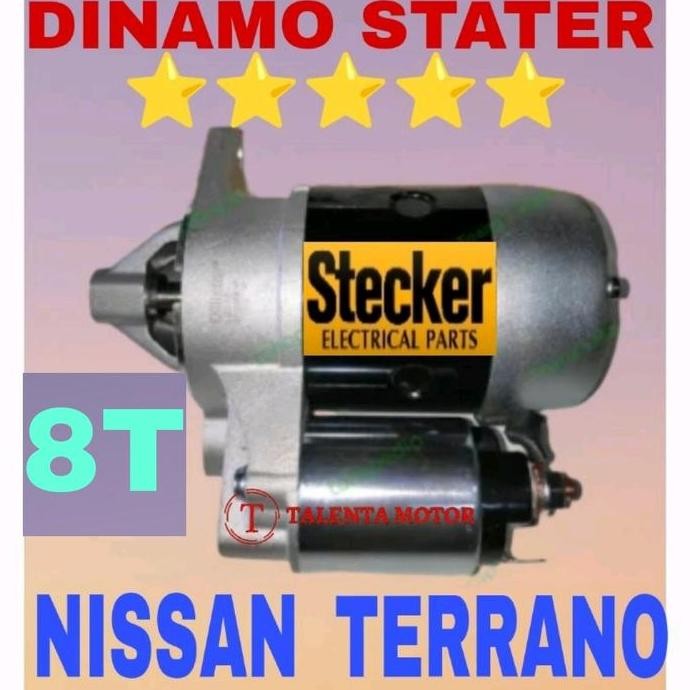 TERBARU - BERGARANSI DINAMO STARTER NISSAN TERRANO MOTOR STATER TERANO