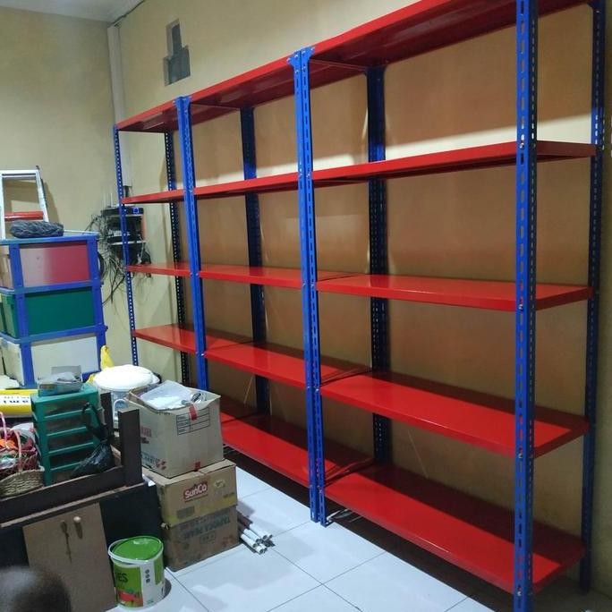 rak besi siku lubang bandung P100XL40XT200