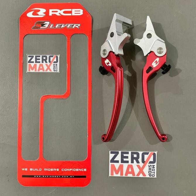 Handel Handle Rem RCB Racing Boy S3 Honda All New PCX 160 Red Merah Motocycle Original