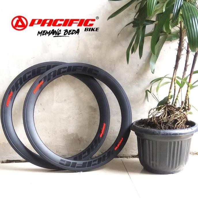 TERBARU 1 pasang velg rims 20 murni 28 hole double wall material alloy 4cm 406 PROMO