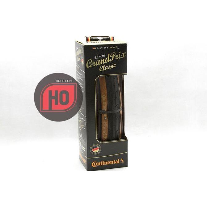 Continental Grand Prix Classic 700X25 Clincher Black Transparent