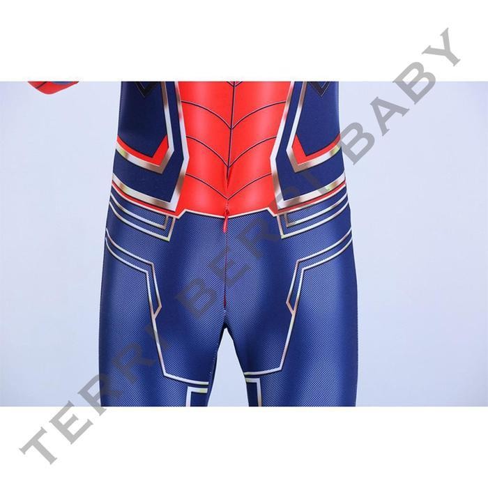 Kostum Cosplay Spiderman Iron Spider Kostum Iron Spider