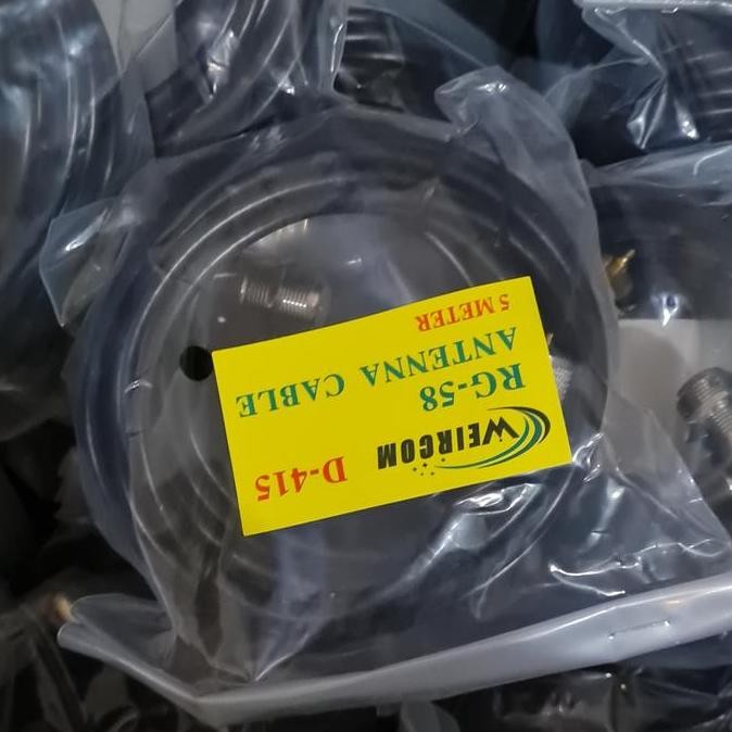 Kabel Radio Mobile Rg58 Plus Konektor Kabel Mobil Rg58