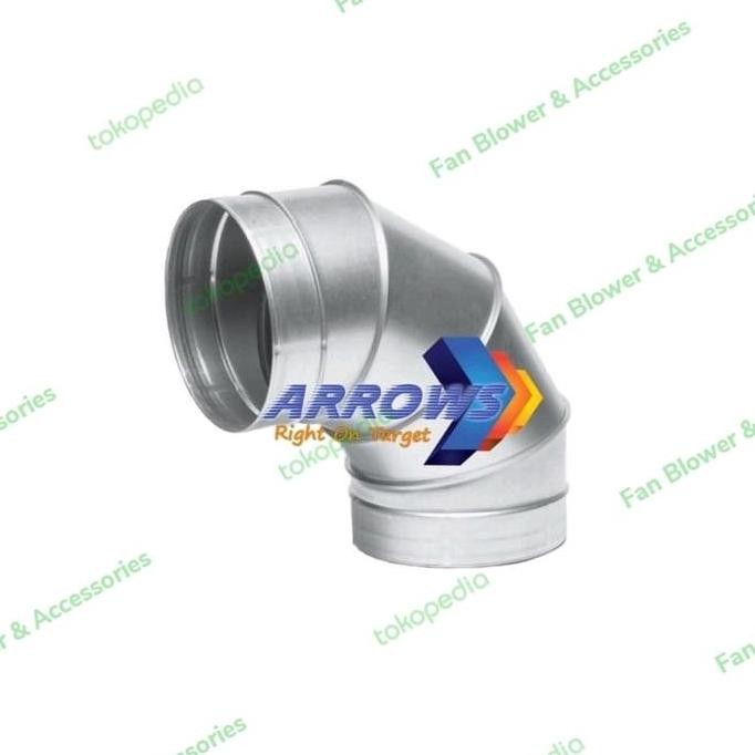 Ducting Elbow 8 inch Elbow ducting konektor 8 inch 90 size 8 inch HEMAT