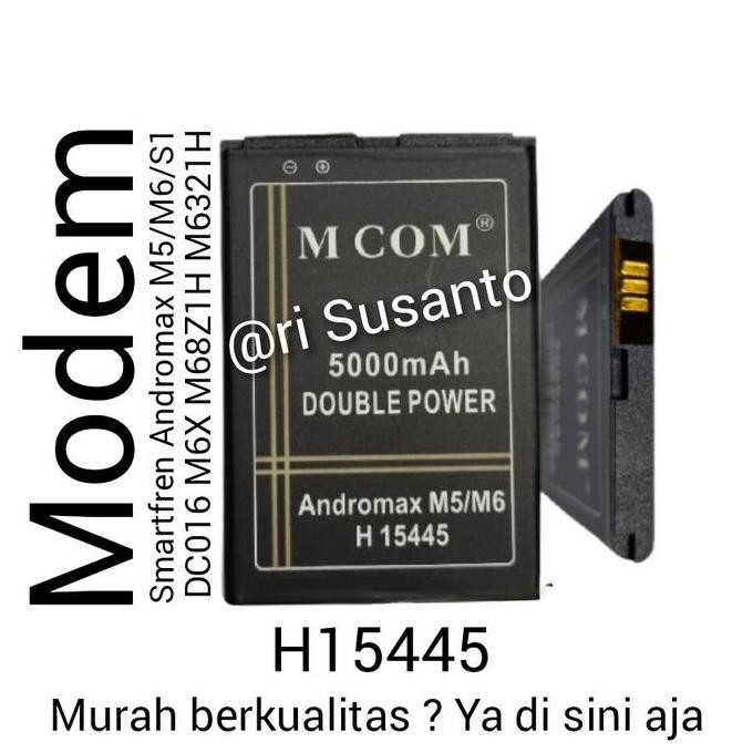 DB37>> Baterai Modem Wifi Smartfren M5 M6 S1 DC016 M6X M68Z1H M6321H H15445