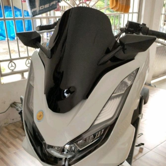 visor/windshield pcx 160 jenong plus spion variasi Motocycle Original
