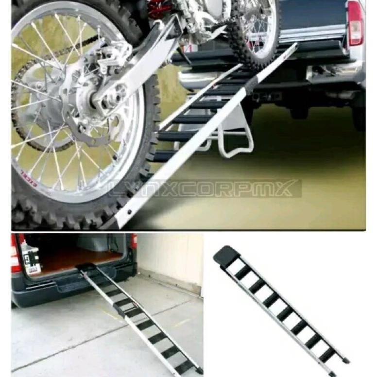 Tangga Loading Motor DRC Hybrid Ramp Lipat Aluminium