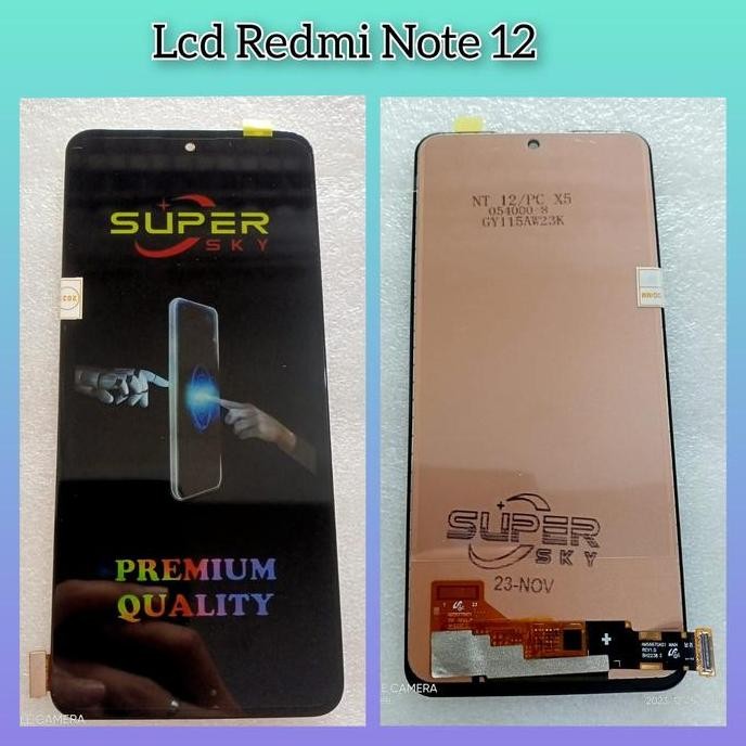 TERBARU - Lcd Fullset Redmi Note 12 Incell Lcd Redmi Note 12 Incell